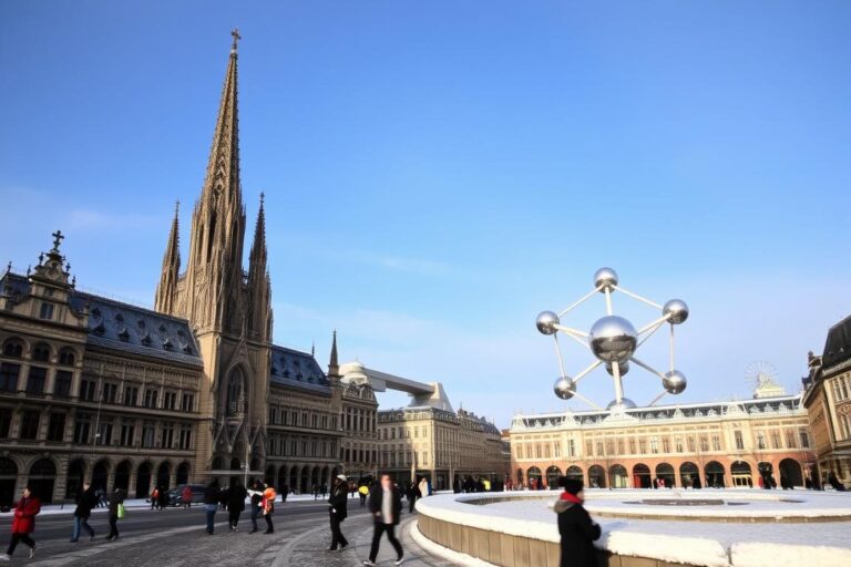 Brüssel im Winter Sehenswürdigkeiten