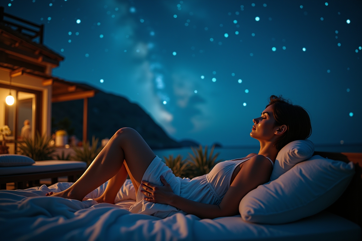 Himmelsprojektionen: Entspannung unterm Sternenzelt