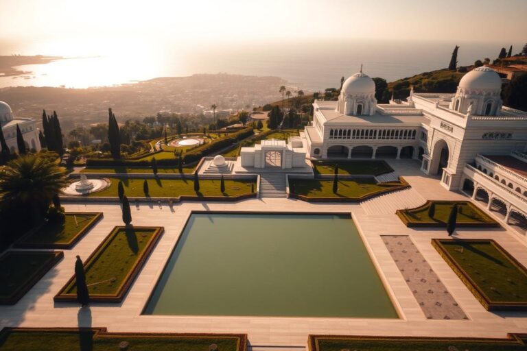 Haifa Israel Gärten der Bahai