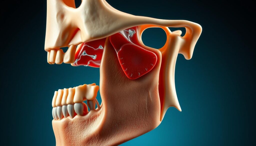 Kiefergelenkuntersuchung anatomische Strukturen