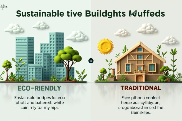 Baustoffe im Vergleich: Nachhaltig & Effizient