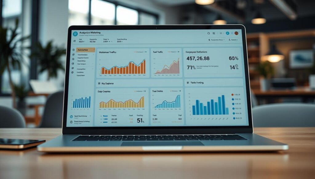 Online Marketing Analytics Dashboard