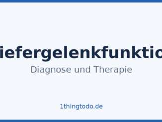 Titelgrafik zum Thema Kiefergelenkfunktion – Diagnose und Therapie der craniomandibulären Dysfunktion